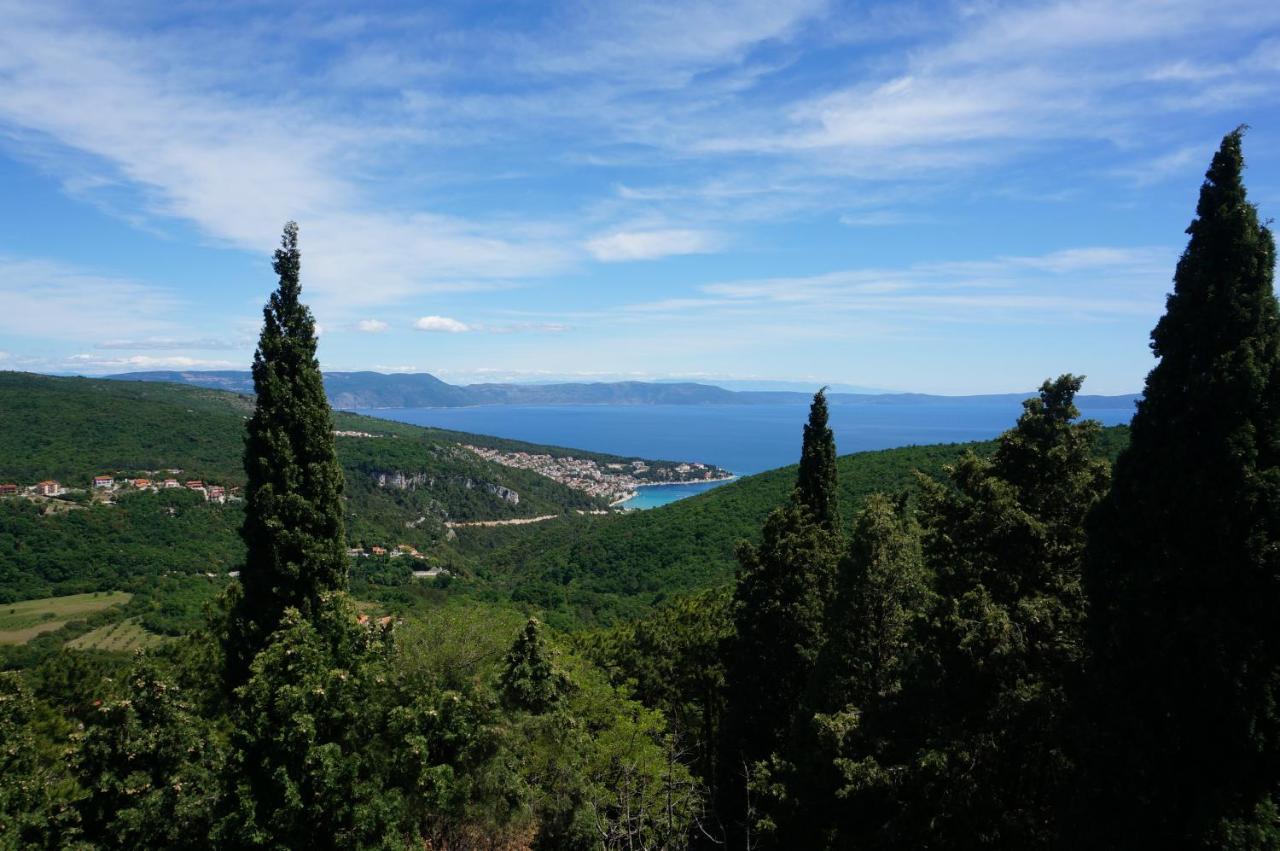 Studio Apartment Michelle - Intermezzo With Sea View Rabac Dış mekan fotoğraf
